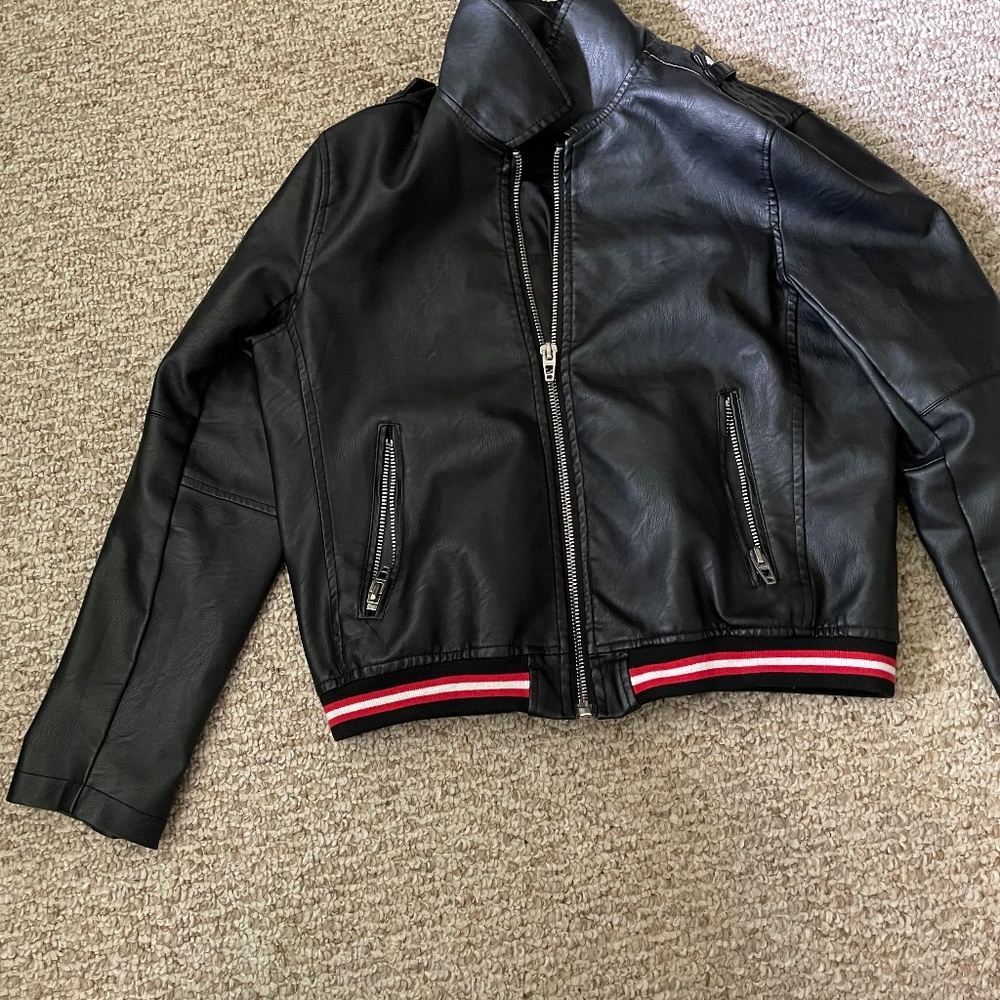 Leather jacket